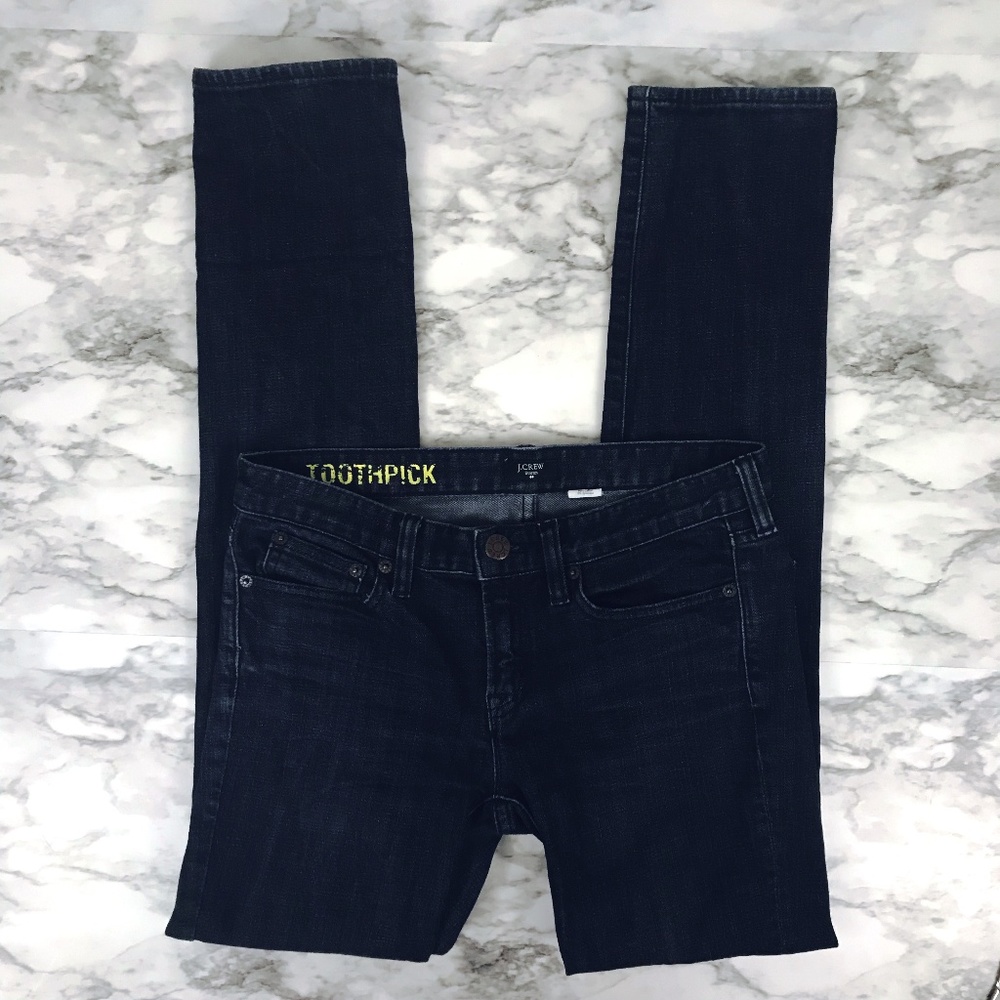 J. Crew Factory Toothpick Skinny Jeans 27 - Picture 1 of 6
